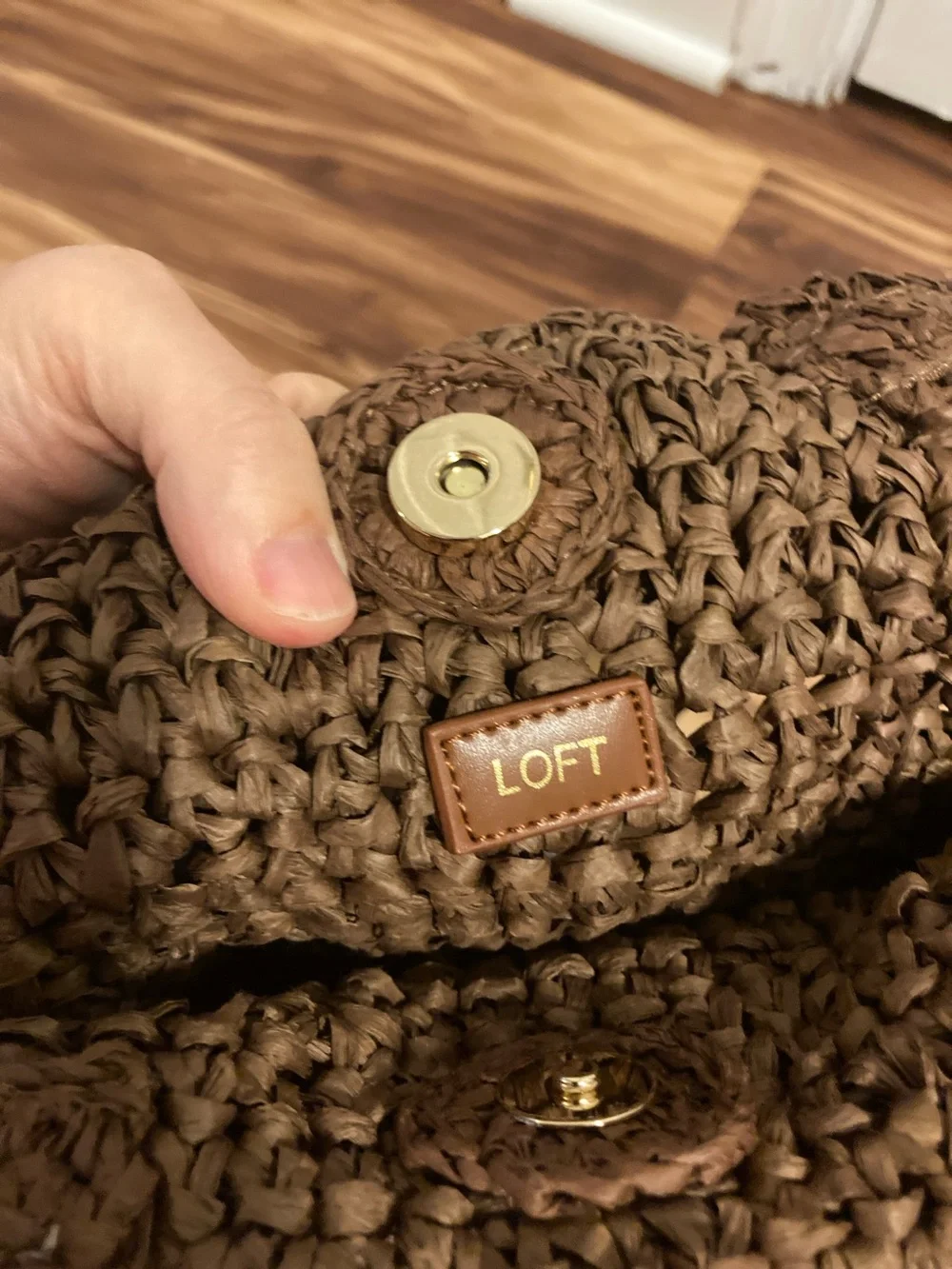 LOFT textured woven